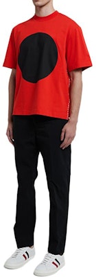 몽클레어 지니어스 SS22 컬러블록 그래픽 티셔츠 오렌지 반팔 티셔츠 H109H8C00001809E3301 Lookbook 몽클레어 지니어스 SS22 컬러블록 그래픽 티셔츠 오렌지 반팔 티셔츠 H109H8C00001809E3301