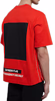 Purchase モンクレール ジーニアス SS22 カラーブロック グラフィックTシャツ オレンジ 半袖 H109H8C00001809E3301
