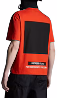 Details for モンクレール ジーニアス SS22 カラーブロック グラフィックTシャツ オレンジ 半袖 H109H8C00001809E3301