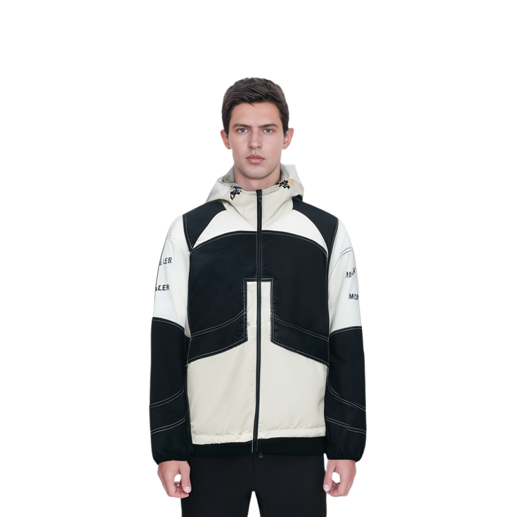 MONCLER GENIUS SS22 Jessop Series  Grey Hooded Rain Jacket. H109H1A00005M1609920 圖 7