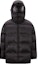 Order MONCLER GENIUS SS23 Hyke Unisex Black Hooded Zip Puffer Jacket H209K1A00001M2517999
