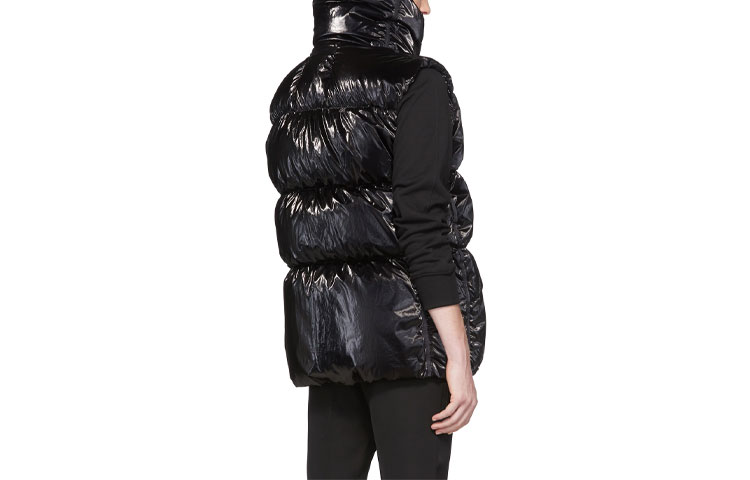 MONCLER GENIUS 1017 ALYX 9SM Black Down Vest with Logo Print. E209Y433010054AD5999 圖 3