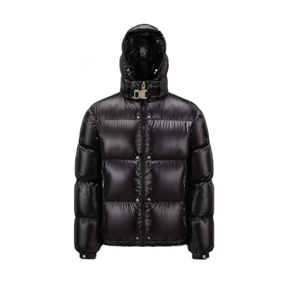 MONCLER GENIUS 1017 ALYX 9SM Black Shiny Short Down Jacket Unisex. H209Y1A00014M2311999