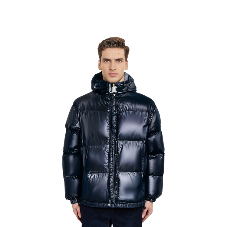 MONCLER GENIUS 1017 ALYX 9SM Black Shiny Short Down Jacket Unisex. H209Y1A00014M2311999 圖 5