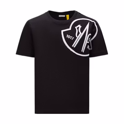 MONCLER GENIUS 1017 ALYX 9SM Graphic Print Black Unisex T-Shirt. H209Y8C00001M2780999