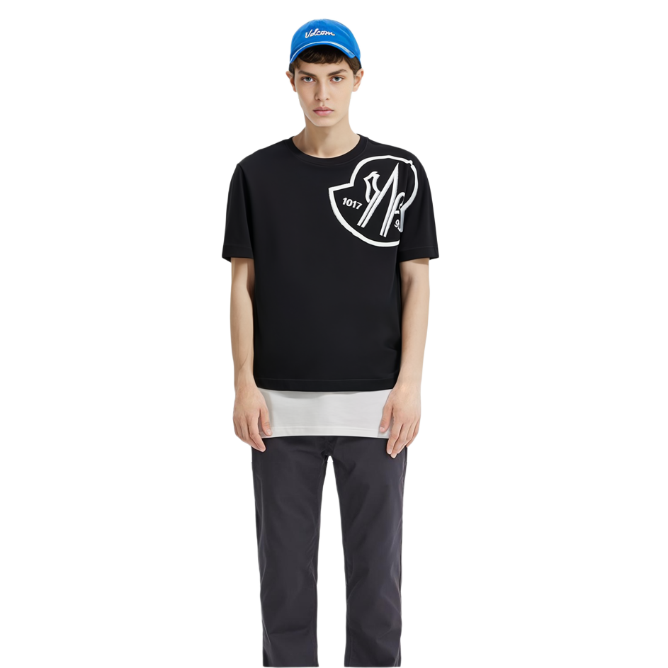 Details for MONCLER GENIUS x 1017 ALYX 9SM Graphic Print Black Unisex T-Shirt. H209Y8C00001M2780999