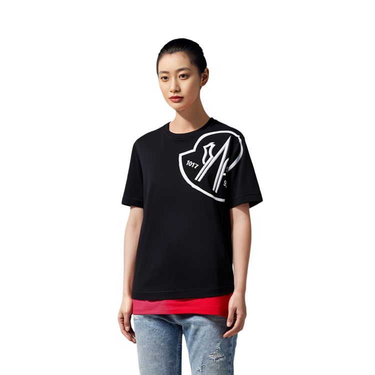 Sizing MONCLER GENIUS x 1017 ALYX 9SM Graphic Print Black Unisex T-Shirt. H209Y8C00001M2780999