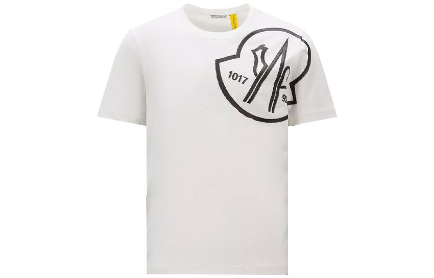 MONCLER GENIUS 1017 ALYX 9SM Graphic Print Unisex White Crewneck T-Shirt H209Y8C00001M2780001 圖 2