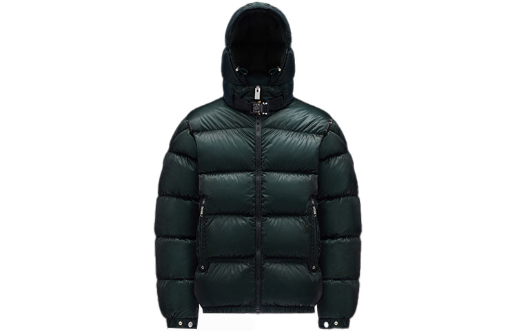 MONCLER GENIUS 1017 ALYX 9SM Shiny Green Short Puffer Jacket Unisex. G209Y1A00009595LI876 圖 2