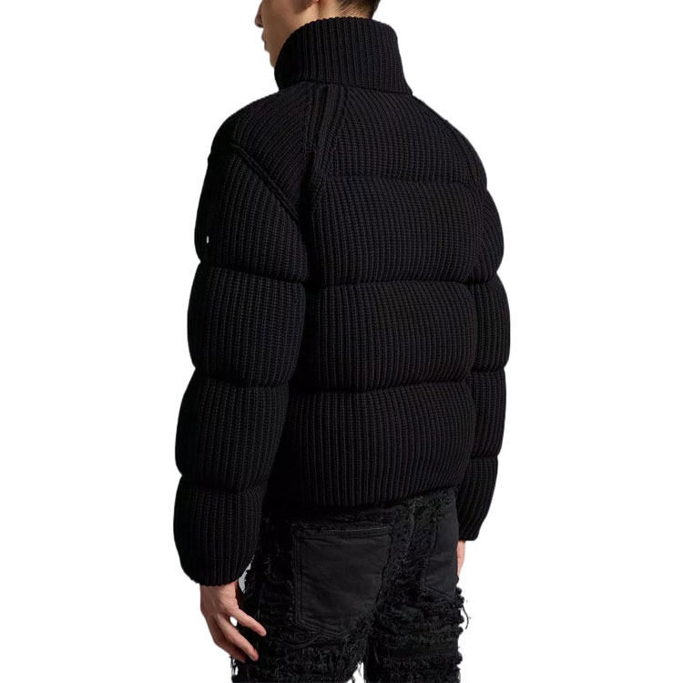 Purchase 盟可睐Genius x 1017 ALYX 9SM冬季男女同款黑色羽绒服罗纹针织领 H209Y9B00001M1334999