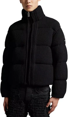 盟可睐Genius x 1017 ALYX 9SM冬季男女同款黑色羽绒服罗纹针织领 H209Y9B00001M1334999 Details for 盟可睐Genius x 1017 ALYX 9SM冬季男女同款黑色羽绒服罗纹针织领 H209Y9B00001M1334999