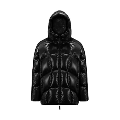 MONCLER GENIUS adidas Originals FW23 Black Puffer Jacket Hoodie Unisex. I209S1A00012M2267999