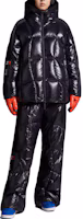 Lookbook モンクレール ジーニアス x アディダス オリジナルズ FW23 ブラック パファージャケット フーディ ユニセックス I209S1A00012M2267999