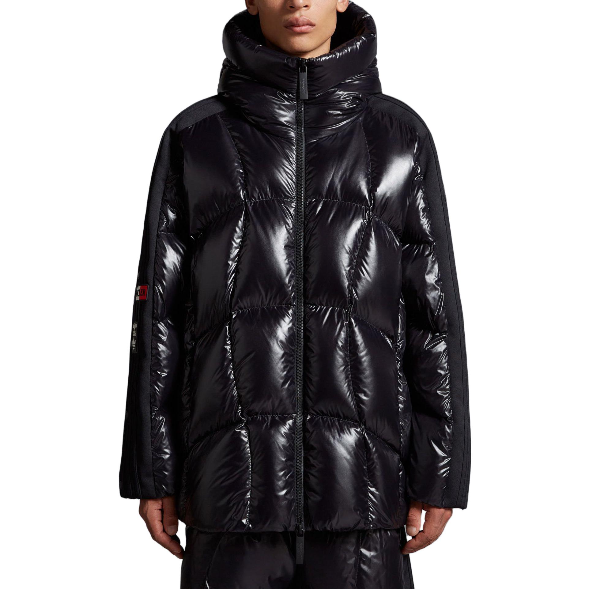 MONCLER GENIUS adidas Originals FW23 Black Puffer Jacket Hoodie Unisex. I209S1A00012M2267999 圖 5