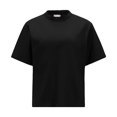MONCLER GENIUS Alicia Keys Letter Print Patch Logo Unisex Crewneck T-Shirt. I109F8C0000389A4499A