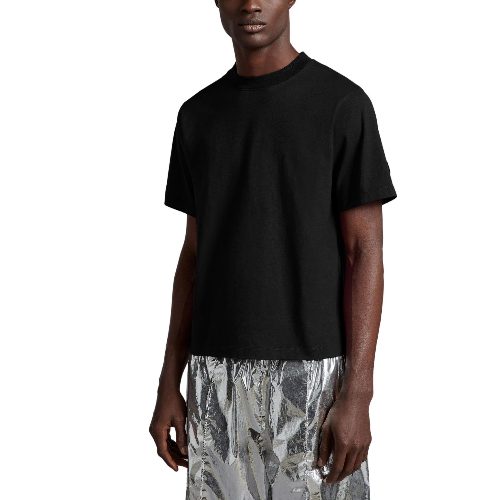 Details for MONCLER GENIUS x Alicia Keys 字母印花貼布標誌男女款圓領T恤。 I109F8C0000389A4499A