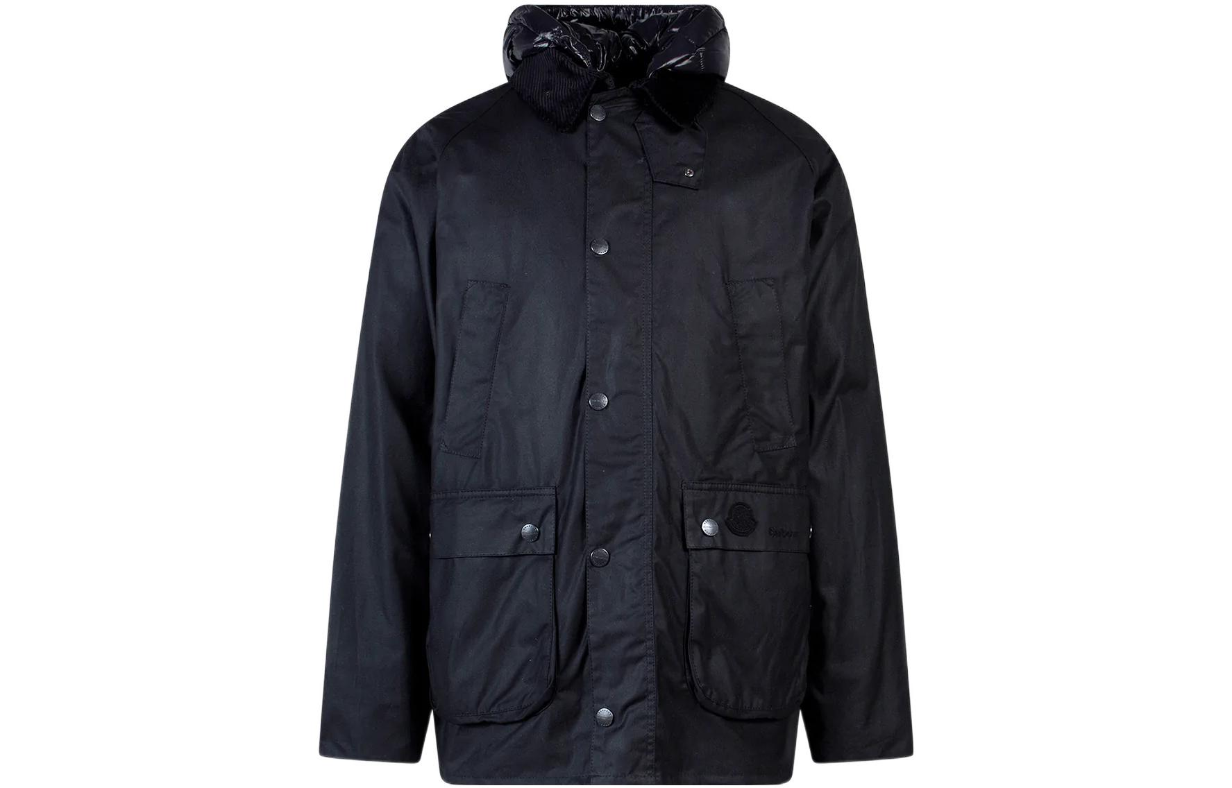 Order MONCLER GENIUS x BARBOUR FW22 Solid Pocket Zip-Up Hooded Jacket Men’s. 1A00034M2146999