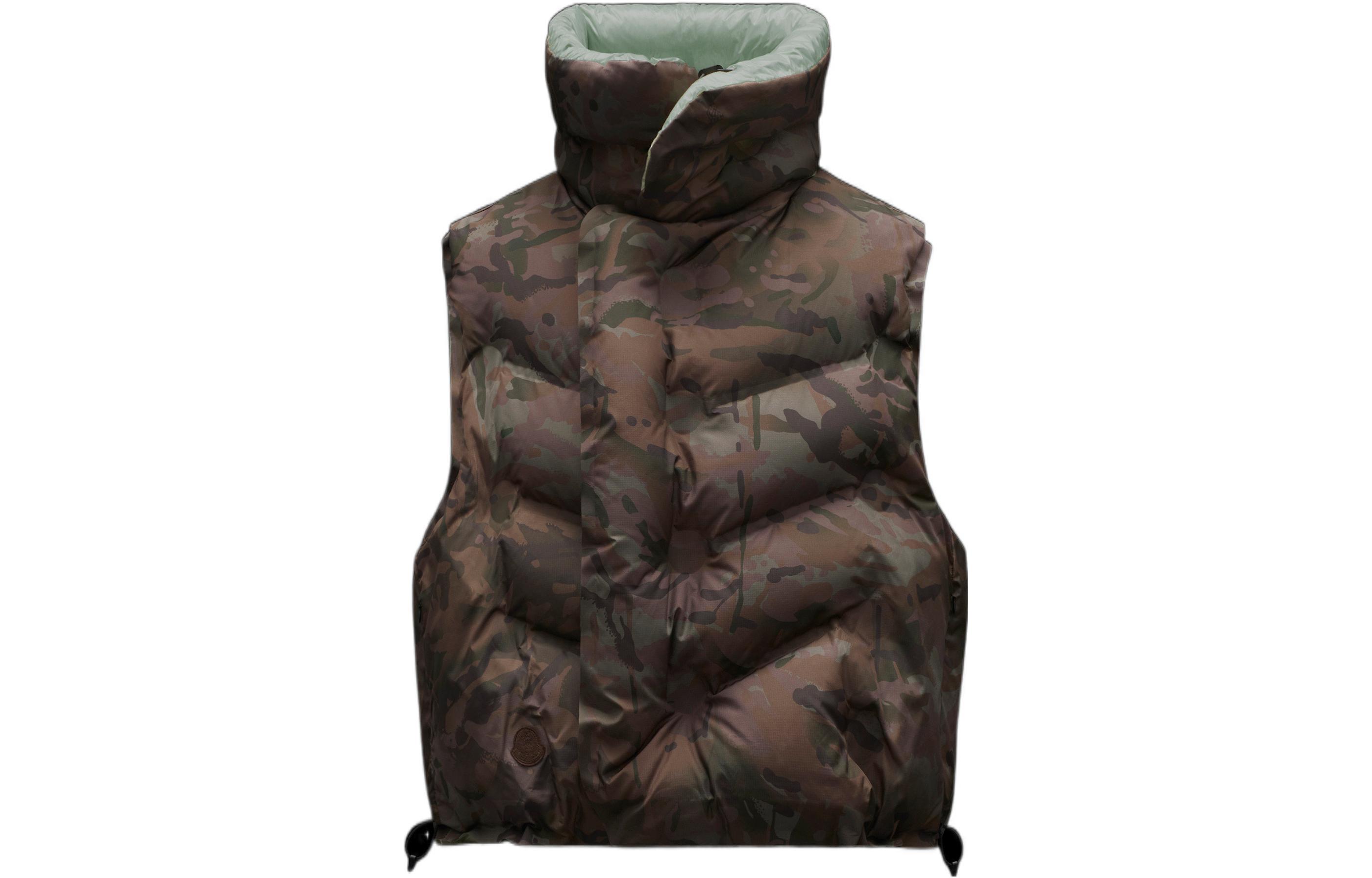 MONCLER GENIUS x DingYun Zhang SS22 Reversible Down Vest Unisex Brown. H109M1A00005M1865812