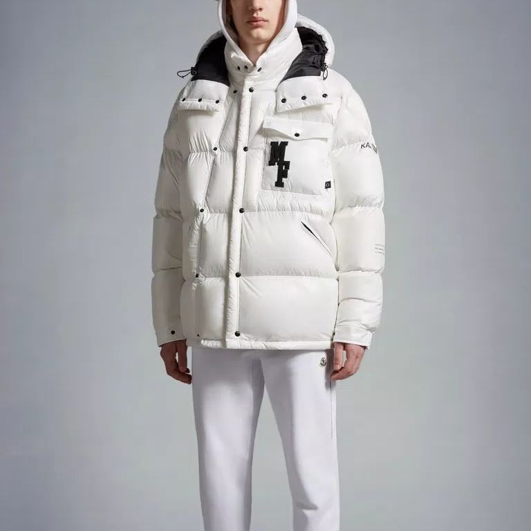 MONCLER GENIUS Fragment Design FRGMT White Hooded Down Jacket Unisex. I209U1A00019M3078032 圖 4