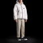 Lookbook MONCLER GENIUS x Fragment 藤原浩 Jeribe 白色亮面連帽羽絨外套 F209U1B51110549QA903
