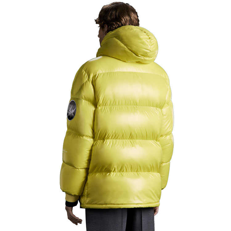 MONCLER GENIUS FRAGMENT Hiroshi Fujiwara Yellow Detachable Hood Puffer Jacket 09U1B502106895012F 圖 4