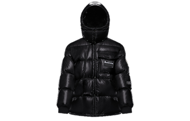 MONCLER GENIUS x FRGMT Hiroshi Fujiwara Black Waterproof Hooded Puffer 09U1B5021068950999