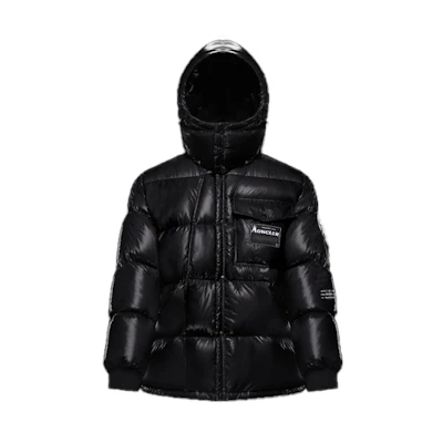 MONCLER GENIUS FRGMT Hiroshi Fujiwara Black Waterproof Hooded Puffer 09U1B5021068950999