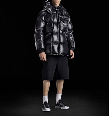 MONCLER GENIUS x FRGMT Hiroshi Fujiwara Chaqueta Negra Impermeable con Capucha 09U1B5021068950999 Shop MONCLER GENIUS x FRGMT Hiroshi Fujiwara Chaqueta Negra Impermeable con Capucha 09U1B5021068950999