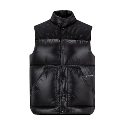 MONCLER GENIUS FRGMT Hiroshi Fujiwara Dot Pattern Down Vest Black Unisex. H209U1A00006M2313999