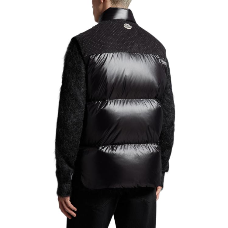 Purchase MONCLER GENIUS x FRGMT Hiroshi Fujiwara Dot Pattern Down Vest Black Unisex. H209U1A00006M2313999