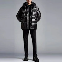 Lookbook MONCLER GENIUS x FRGMT 藤原浩聯名 FW22 黑色羽絨外套 男女通用款 H209U1A00010M2149999