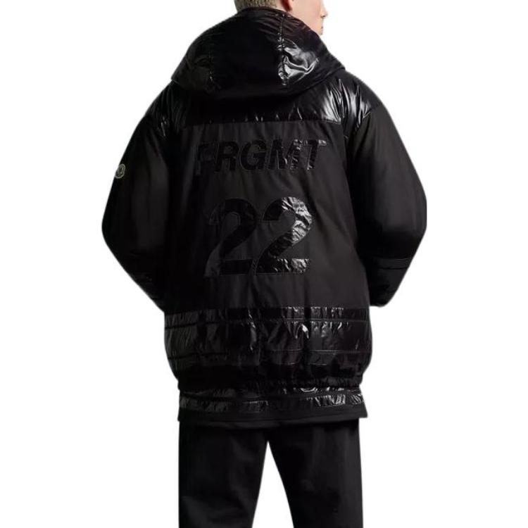 MONCLER GENIUS FRGMT Hiroshi Fujiwara FW22 Sammy Hooded Down Jacket Black H209U1A00015M2368999 圖 4