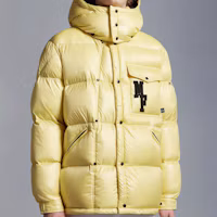 Details for MONCLER GENIUS x FRGMT 藤原浩黃色連帽羽絨外套 男女款 I209U1A00019M3078110