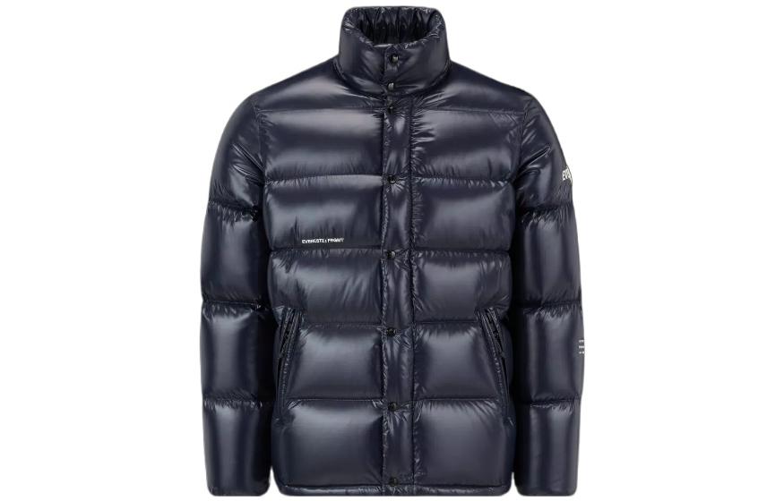 MONCLER GENIUS FRGMT Ryne Navy Blue Unisex Winter Logo Puffer Jacket. H209U1A00008M2544742