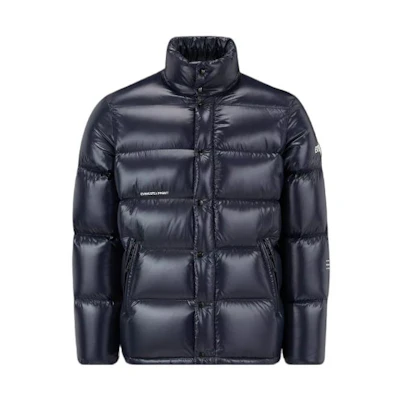 MONCLER GENIUS FRGMT Ryne Navy Blue Unisex Winter Logo Puffer Jacket. H209U1A00008M2544742