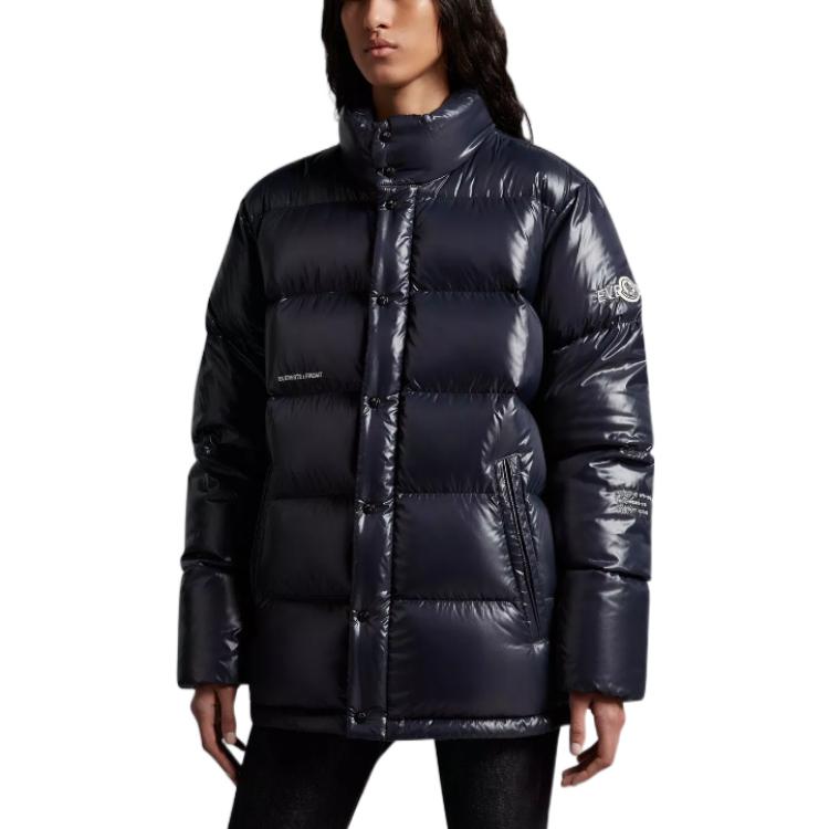 MONCLER GENIUS FRGMT Ryne Navy Blue Unisex Winter Logo Puffer Jacket. H209U1A00008M2544742 圖 5