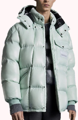 MONCLER GENIUS x Hiroshi Fujiwara FRGMT Anthemy Verde Chaqueta Impermeable Pluma 09U1B5021068950807 Shop MONCLER GENIUS x Hiroshi Fujiwara FRGMT Anthemy Verde Chaqueta Impermeable Pluma 09U1B5021068950807