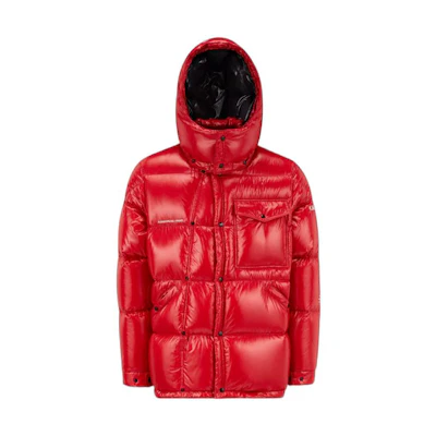 MONCLER GENIUS Hiroshi Fujiwara FRGMT FW22 Cherry Red Down Jacket Unisex. H209U1A00010M214945R