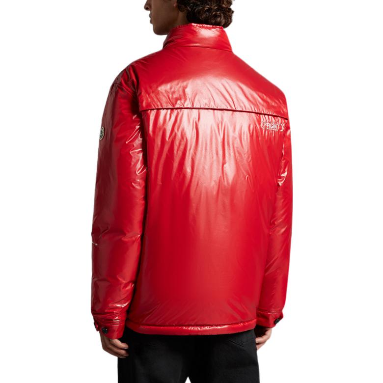 Purchase MONCLER GENIUS x Hiroshi Fujiwara FRGMT 2022光面羽絨外套 紅色 H209U1A00004M214945R