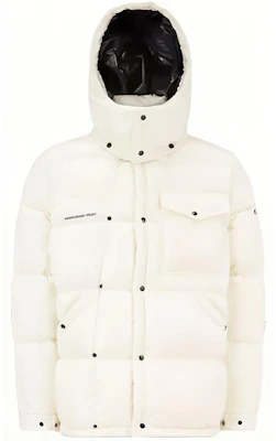Moncler Genius x Hiroshi Fujiwara FRGMT FW22 Chaqueta Blanca Unisex con Capucha Desmontable. H209U1A00010M2149034 Buy Moncler Genius x Hiroshi Fujiwara FRGMT FW22 Chaqueta Blanca Unisex con Capucha Desmontable. H209U1A00010M2149034