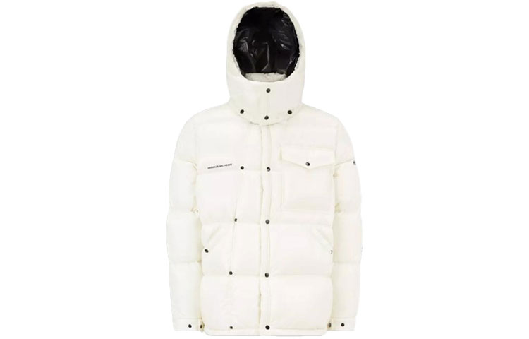 Moncler Genius Hiroshi Fujiwara FRGMT FW22 White Unisex Down Jacket with Detachable Hood. H209U1A00010M2149034 圖 2