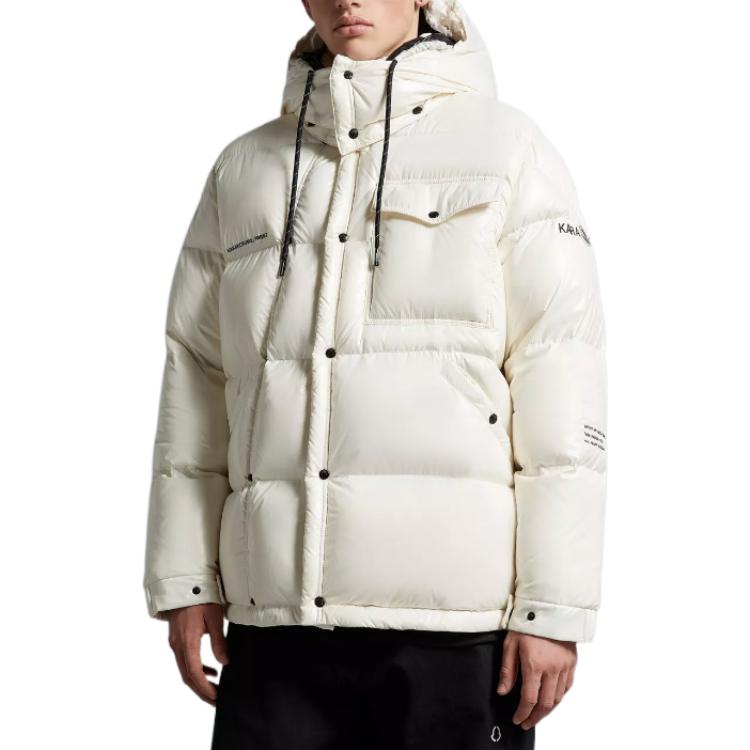 Moncler Genius Hiroshi Fujiwara FRGMT FW22 White Unisex Down Jacket with Detachable Hood. H209U1A00010M2149034 圖 5