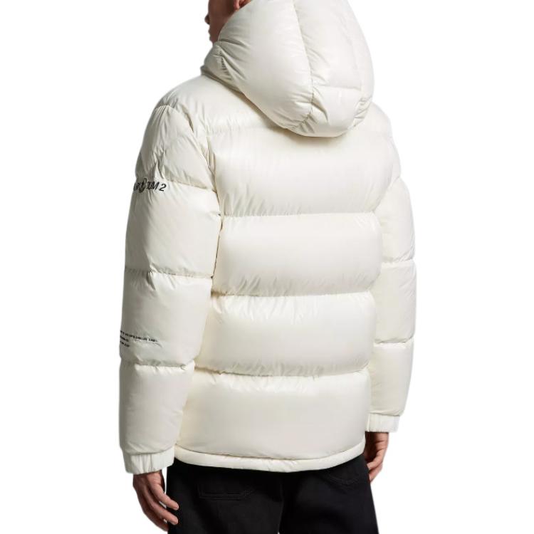 Moncler Genius Hiroshi Fujiwara FRGMT FW22 White Unisex Down Jacket with Detachable Hood. H209U1A00010M2149034 圖 6