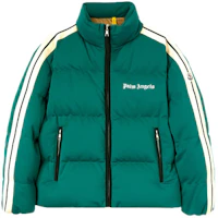 MONCLER GENIUS x PALM ANGELS FW21 Green Logo Puffer Jacket Unisex Winter Style G209L1A00019M1356865 MONCLER GENIUS x PALM ANGELS FW21 Green Logo Puffer Jacket Unisex Winter Style G209L1A00019M1356865
