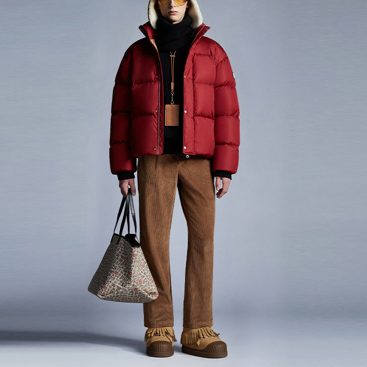 MONCLER GENIUS PALM ANGELS FW21 Red Palm Tree Puffer Jacket Unisex Winter G209L1A00013M1363439 圖 3