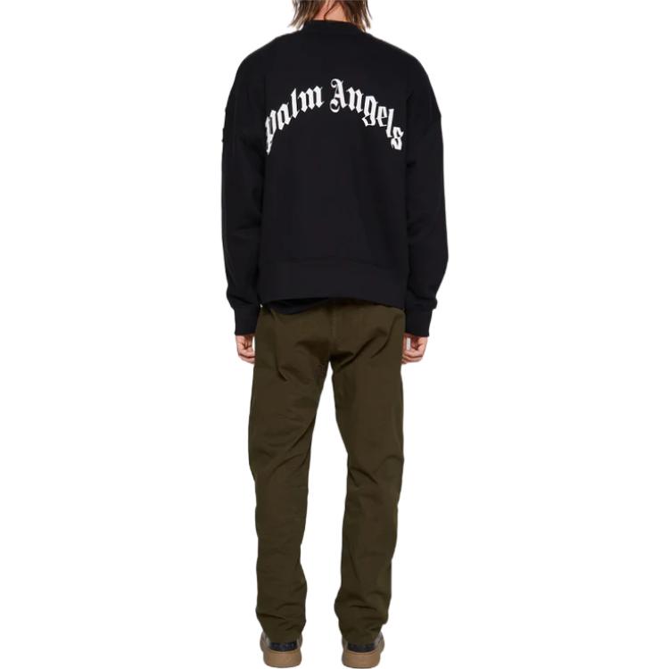 Purchase 蒙克勒Genius x Palm Angels 2022秋冬卡通熊刺绣黑色卫衣 8G00009M2513999