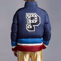 Details for MONCLER GENIUS x PALM ANGELS FW22 Denneny Down Jacket Unisex Navy Blue H209L1A00009M2581P74