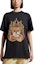 Lookbook MONCLER GENIUS x PALM ANGELS FW22 Flame Anime Print Unisex Black Tee H209L8C00003M2511999