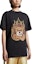 Purchase MONCLER GENIUS x PALM ANGELS FW22 Flame Anime Print Unisex Black Tee H209L8C00003M2511999