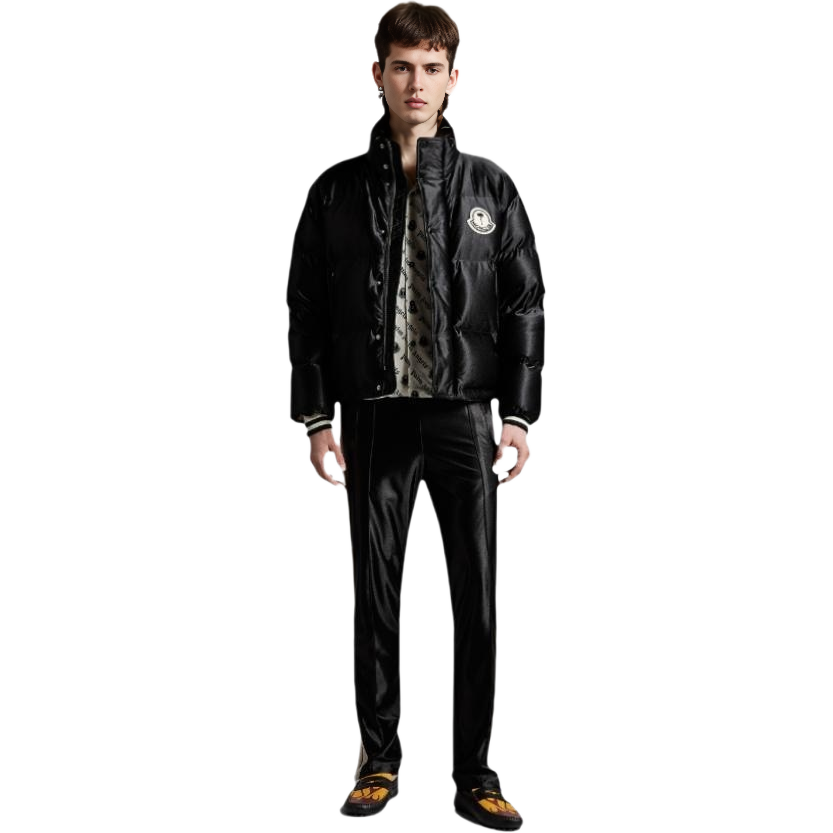 MONCLER GENIUS PALM ANGELS FW22 Keon Logo Puffer Jacket Unisex Black. H209L1A00001M2342999 圖 3